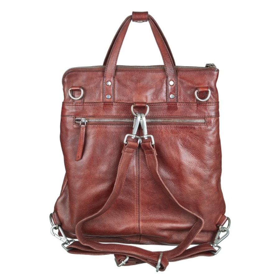 SHOPPER BACKPACK COGNAC Rucksacktasche